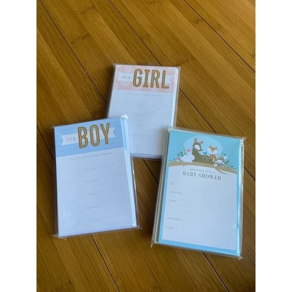 American Greetings NEW Baby Shower Invitation Bundle